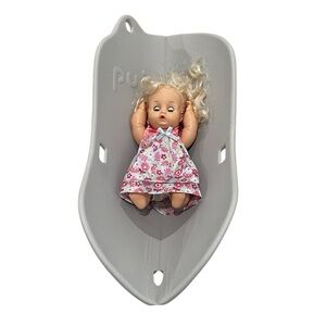 Puj Flyte Travel Baby Bath for sink Grey